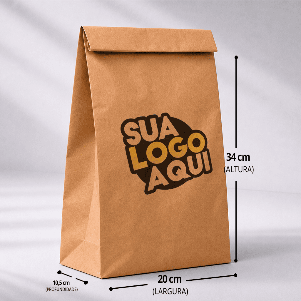 Saco Delivery Personalizado G - imagem 2